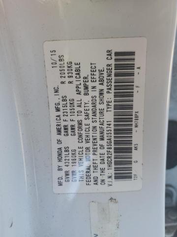 Photo 12 VIN: 1HGCR2F85GA055741 - HONDA ACCORD 