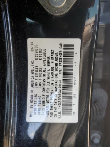 Photo 11 VIN: 1HGCR2F85GA159954 - HONDA ACCORD EXL 