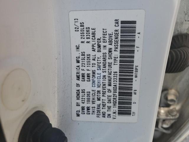 Photo 11 VIN: 1HGCR2F86DA133326 - HONDA ACCORD EXL 