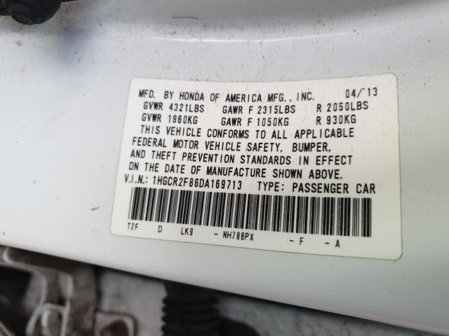 Photo 9 VIN: 1HGCR2F86DA169713 - HONDA ACCORD EXL 