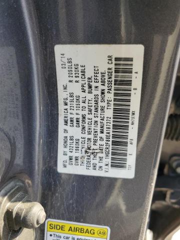 Photo 9 VIN: 1HGCR2F86EA187372 - HONDA ACCORD EXL 