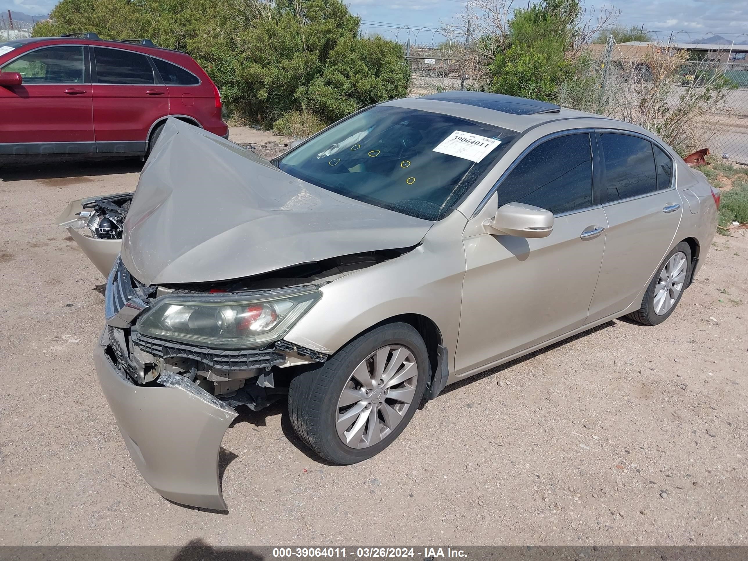 Photo 1 VIN: 1HGCR2F86EA237641 - HONDA ACCORD 