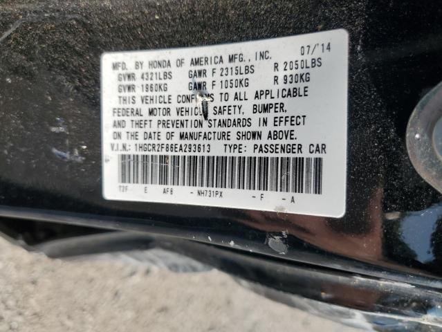 Photo 12 VIN: 1HGCR2F86EA293613 - HONDA ACCORD EXL 