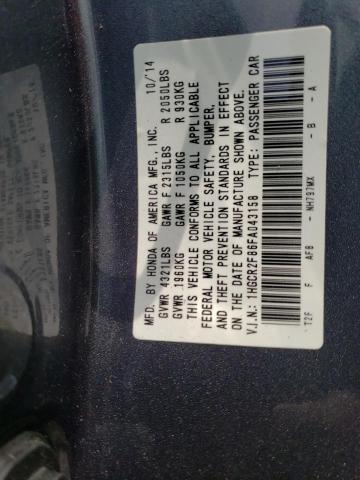 Photo 11 VIN: 1HGCR2F86FA043158 - HONDA ACCORD EXL 