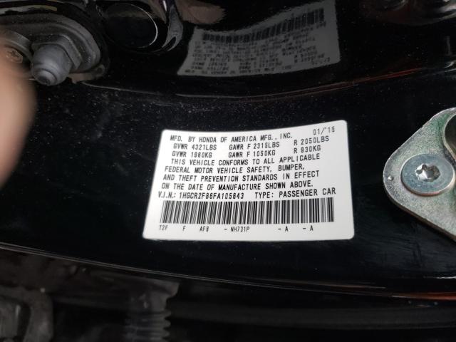 Photo 9 VIN: 1HGCR2F86FA105643 - HONDA ACCORD EXL 