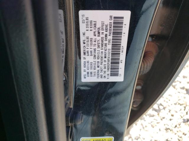 Photo 12 VIN: 1HGCR2F86FA143213 - HONDA ACCORD EXL 