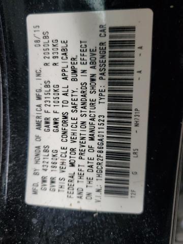 Photo 11 VIN: 1HGCR2F86GA011523 - HONDA ACCORD 