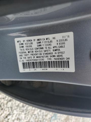 Photo 11 VIN: 1HGCR2F86GA122282 - HONDA ACCORD EXL 