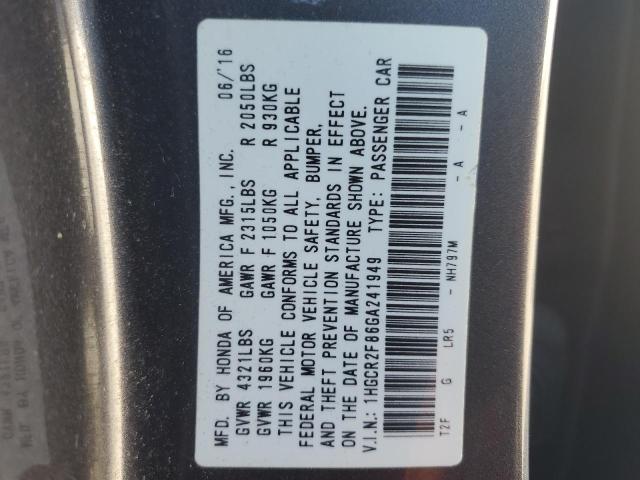 Photo 11 VIN: 1HGCR2F86GA241949 - HONDA ACCORD EXL 