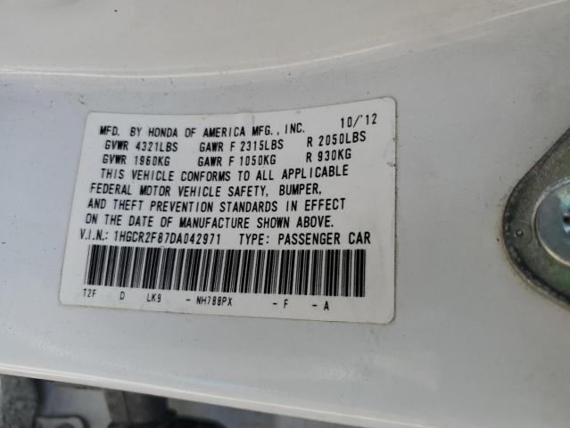 Photo 9 VIN: 1HGCR2F87DA042971 - HONDA ACCORD EXL 