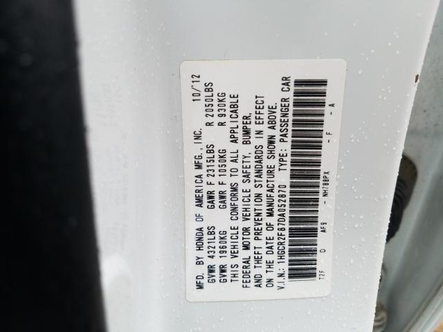 Photo 9 VIN: 1HGCR2F87DA052870 - HONDA ACCORD EXL 