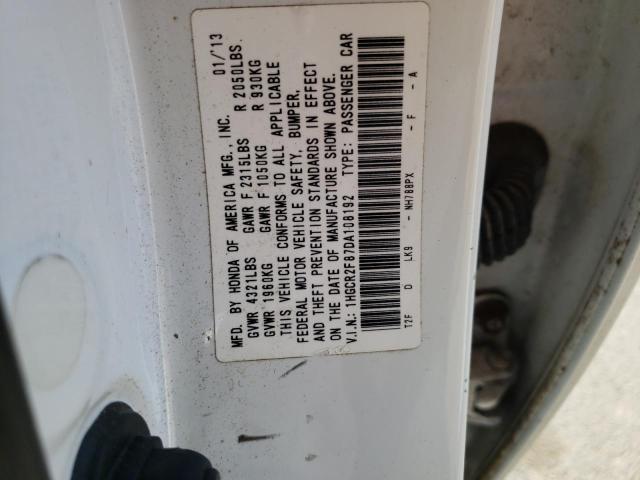 Photo 11 VIN: 1HGCR2F87DA108192 - HONDA ACCORD EXL 