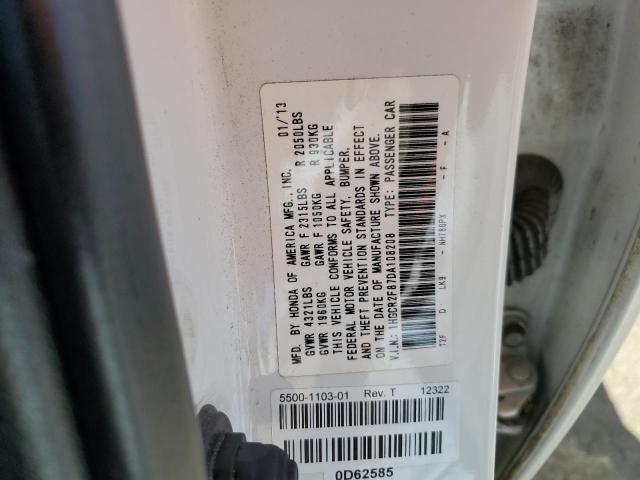 Photo 11 VIN: 1HGCR2F87DA108208 - HONDA ACCORD 