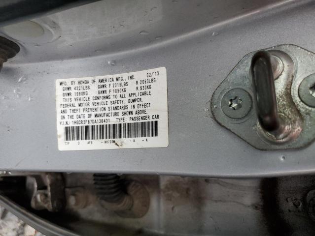 Photo 11 VIN: 1HGCR2F87DA136431 - HONDA ACCORD EXL 