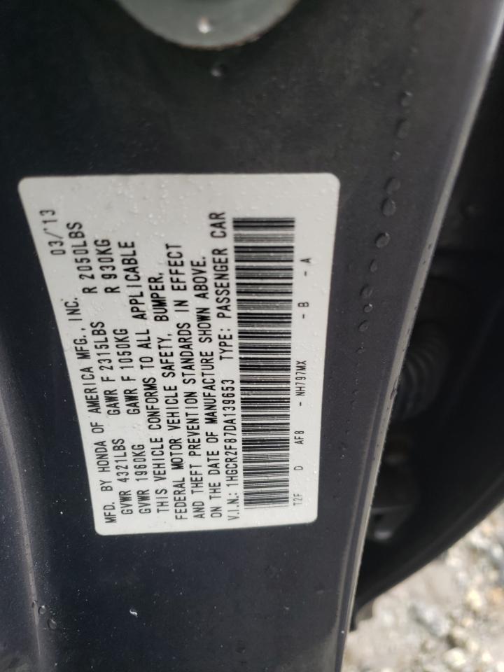 Photo 12 VIN: 1HGCR2F87DA139653 - HONDA ACCORD 