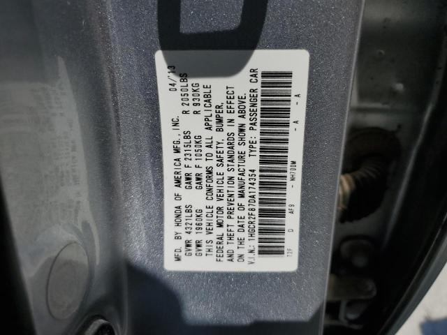 Photo 12 VIN: 1HGCR2F87DA174354 - HONDA ACCORD EXL 