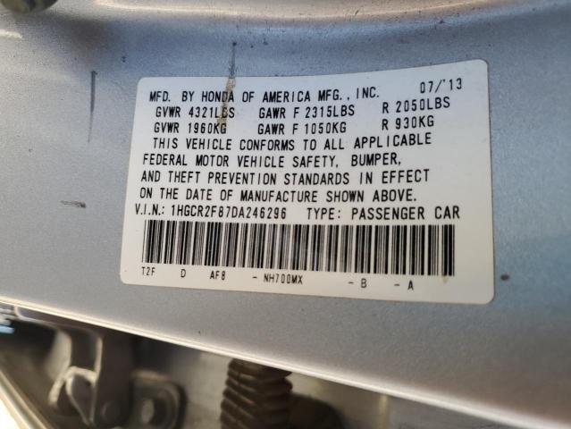 Photo 11 VIN: 1HGCR2F87DA246296 - HONDA ACCORD 