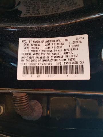 Photo 11 VIN: 1HGCR2F87EA302903 - HONDA ACCORD 