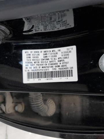 Photo 9 VIN: 1HGCR2F87FA122970 - HONDA ACCORD EXL 