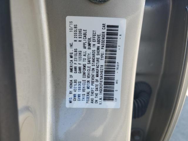 Photo 11 VIN: 1HGCR2F87GA046278 - HONDA ACCORD EXL 