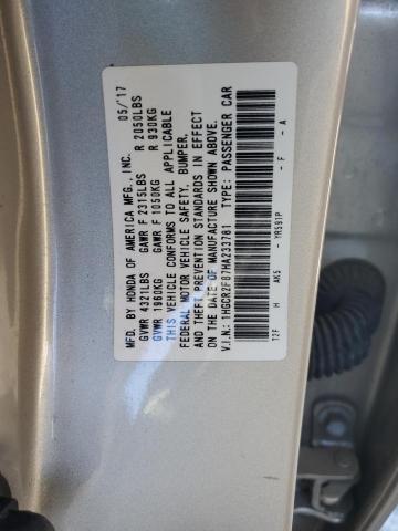 Photo 11 VIN: 1HGCR2F87HA233781 - HONDA ACCORD 