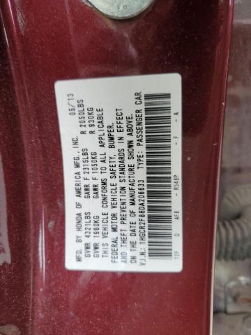 Photo 11 VIN: 1HGCR2F88DA206633 - HONDA ACCORD EXL 