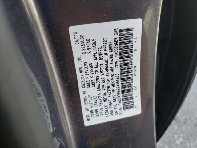 Photo 9 VIN: 1HGCR2F88GA006856 - HONDA ACCORD EXL 