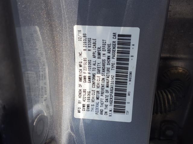 Photo 9 VIN: 1HGCR2F88GA130142 - HONDA ACCORD EXL 