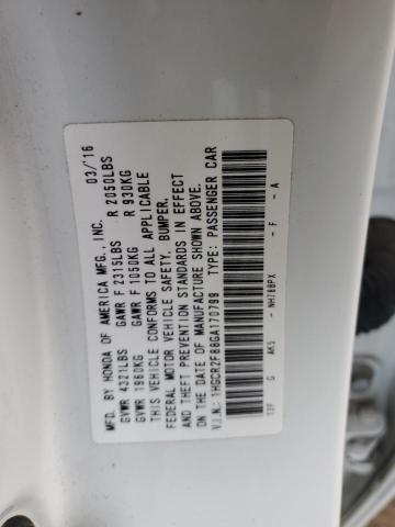 Photo 11 VIN: 1HGCR2F88GA170799 - HONDA ACCORD 