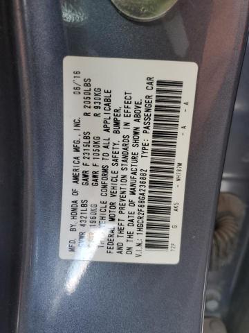 Photo 11 VIN: 1HGCR2F88GA236882 - HONDA ACCORD EXL 