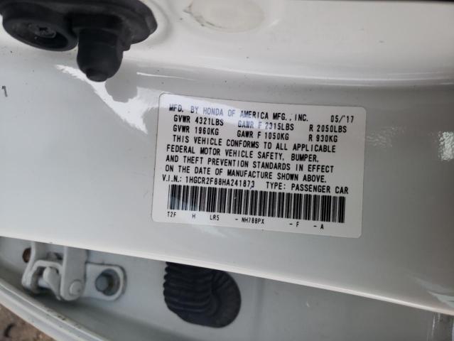 Photo 9 VIN: 1HGCR2F88HA241873 - HONDA ACCORD EXL 