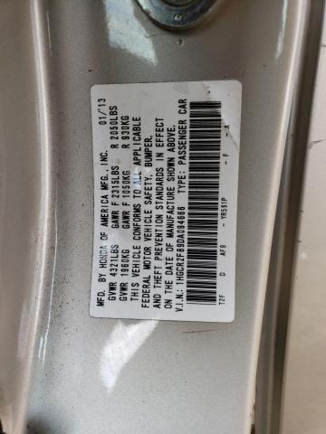 Photo 11 VIN: 1HGCR2F89DA094666 - HONDA ACCORD EXL 