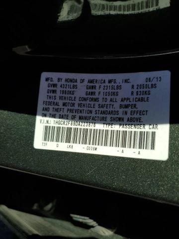 Photo 12 VIN: 1HGCR2F89DA223876 - HONDA ACCORD EXL 