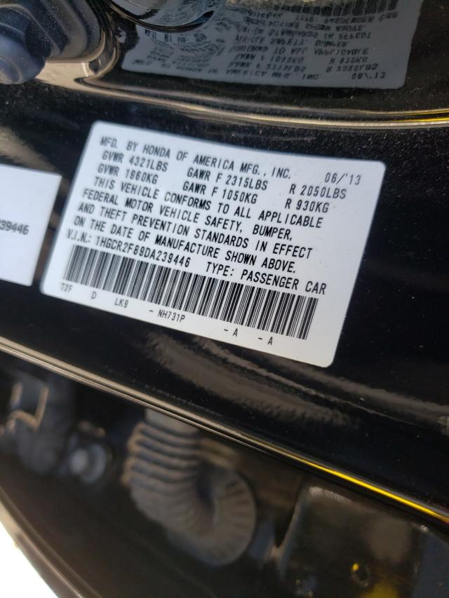 Photo 9 VIN: 1HGCR2F89DA239446 - HONDA ACCORD EXL 