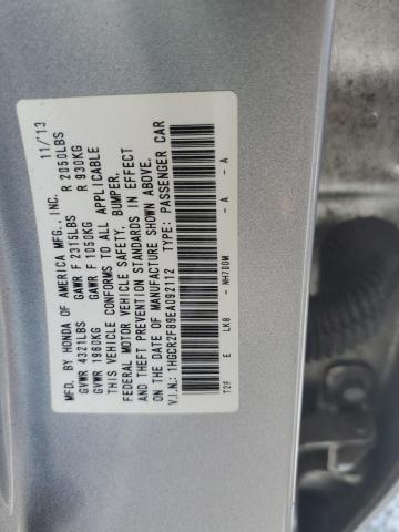 Photo 12 VIN: 1HGCR2F89EA092112 - HONDA ACCORD EXL 