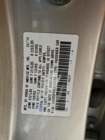 Photo 12 VIN: 1HGCR2F89EA168296 - HONDA ACCORD EXL 