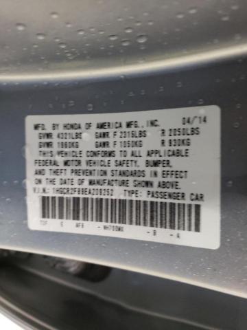 Photo 9 VIN: 1HGCR2F89EA209252 - HONDA ACCORD EXL 