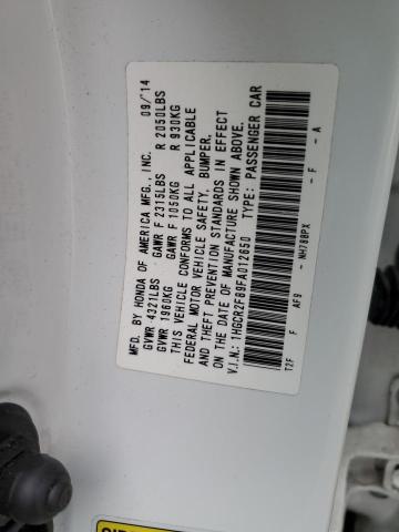 Photo 9 VIN: 1HGCR2F89FA012650 - HONDA ACCORD EXL 