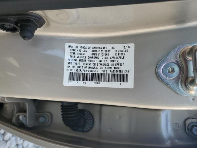 Photo 11 VIN: 1HGCR2F89FA046555 - HONDA ACCORD EXL 