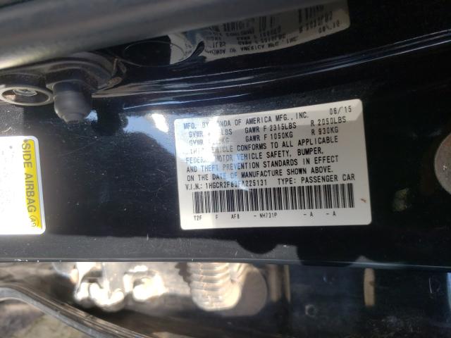 Photo 9 VIN: 1HGCR2F89FA225131 - HONDA ACCORD EXL 