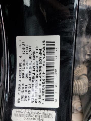 Photo 11 VIN: 1HGCR2F89GA014254 - HONDA ACCORD 