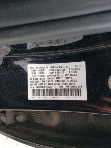 Photo 11 VIN: 1HGCR2F89HA015177 - HONDA ACCORD 