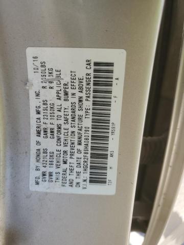 Photo 11 VIN: 1HGCR2F89HA080790 - HONDA ACCORD EXL 