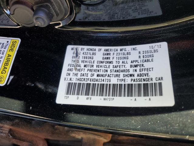 Photo 11 VIN: 1HGCR2F8XDA034735 - HONDA ACCORD EXL 