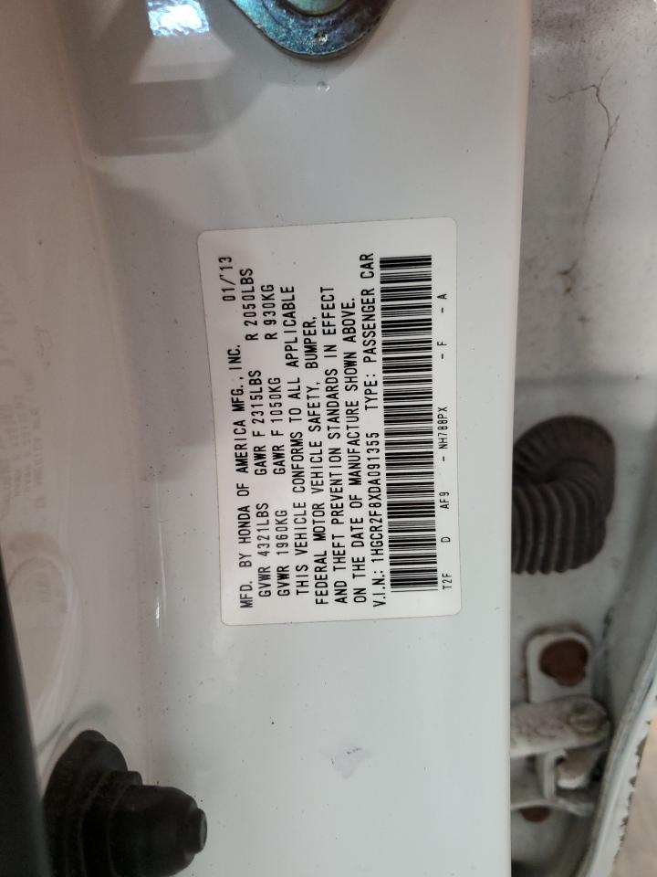 Photo 11 VIN: 1HGCR2F8XDA091355 - HONDA ACCORD 