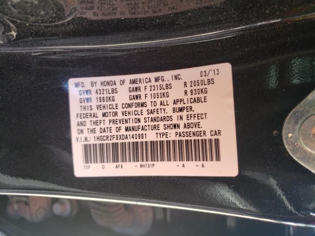 Photo 9 VIN: 1HGCR2F8XDA140991 - HONDA ACCORD EXL 