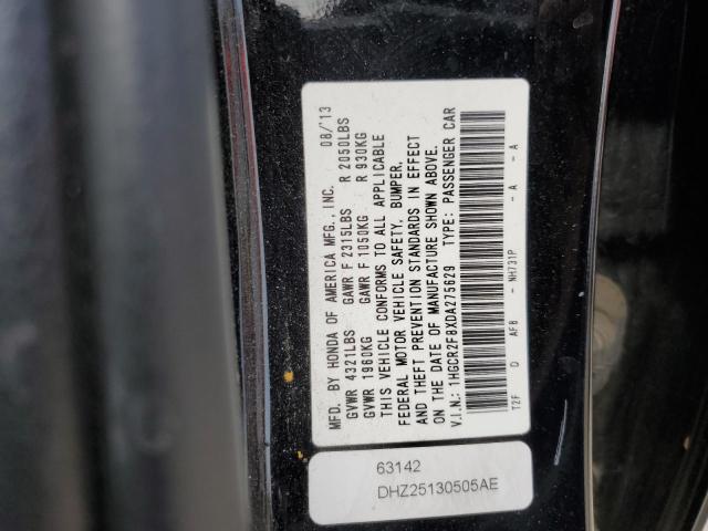 Photo 11 VIN: 1HGCR2F8XDA275629 - HONDA ACCORD 