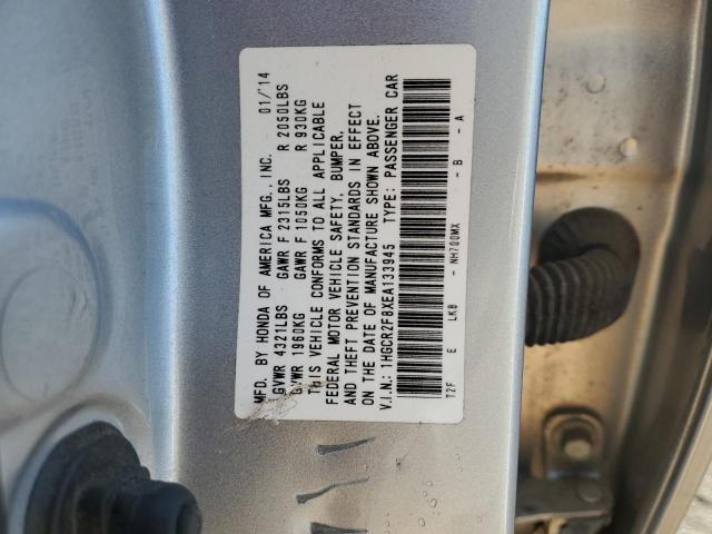 Photo 11 VIN: 1HGCR2F8XEA133945 - HONDA ACCORD EXL 