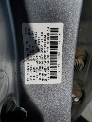 Photo 11 VIN: 1HGCR2F8XEA298748 - HONDA ACCORD EXL 