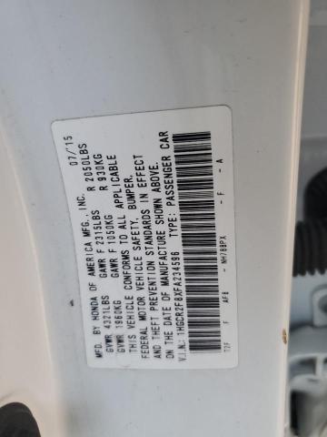 Photo 12 VIN: 1HGCR2F8XFA234596 - HONDA ACCORD EXL 